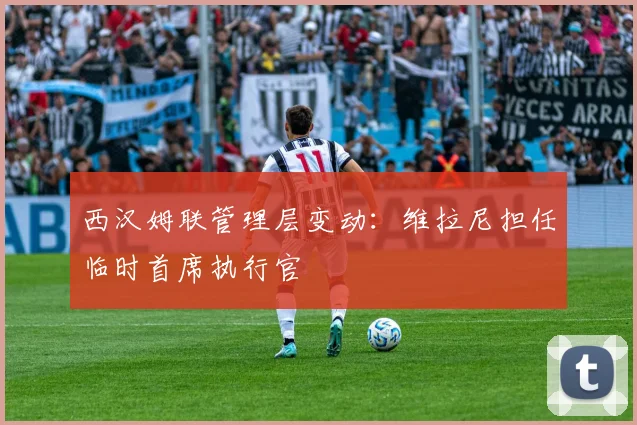 西汉姆联管理层变动：维拉尼担任临时首席执行官